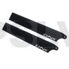 LX60853 NANO CPX Lynx Plastic Main Blade 85 mm ( Black)
